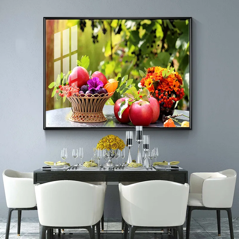 

20284Ann-Tulip diy Цифровая масляная живопись, картина маслом, акриловая Цветочная живопись, взрыв, ручная работа, пейзаж, живопись