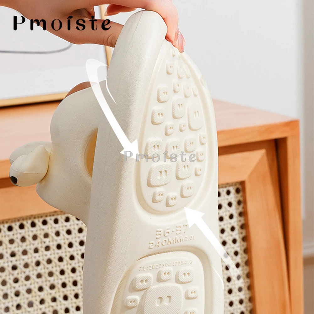 Women's Home Slippers Cute Animal Pig Slides Women Soft EVA House Slippers Cow Non Slip Summer Designer Shoes 2023 Casual Sweet