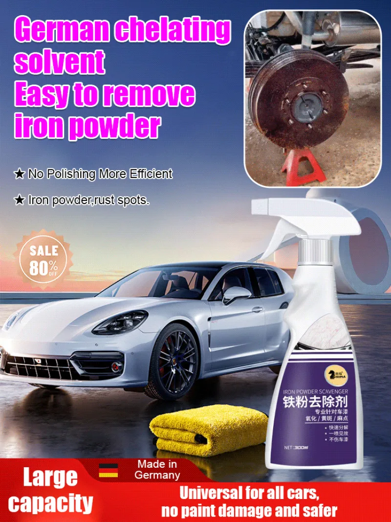 Железная поверхность для автомобиля средство удаления краски ржавчины желтых