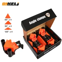 onkel j 4pcs wood angle clamps 6090120 degrees woodworking corner clampright clips diy fixture hand tool set for taper