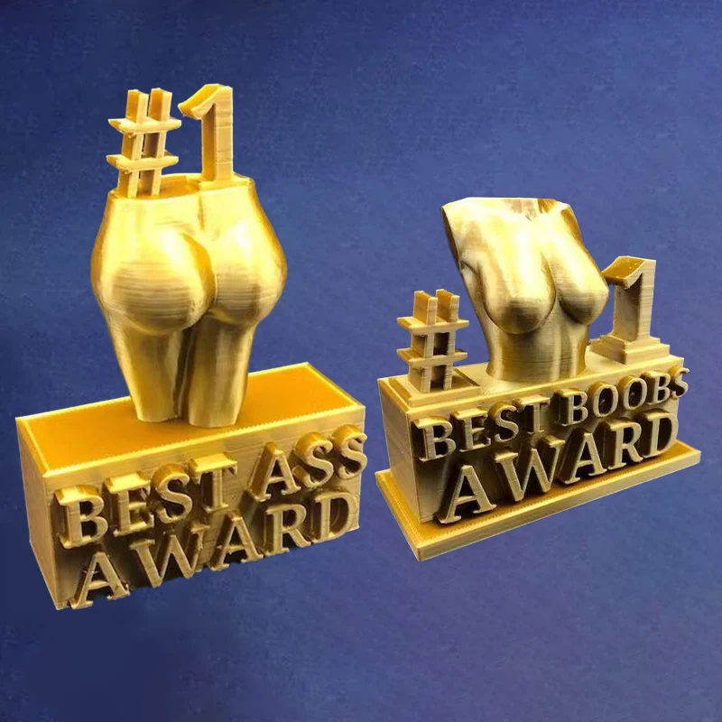 

Creative Best Ass Award,Best Boobs Award Resin Statue Funny Ass/Boobs Award Trophy Desktop Decor,Prank Gift For Friend Coworker