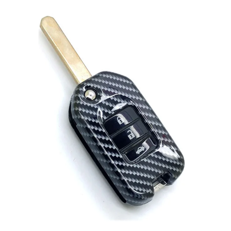 

Note the color while orderCar Remote Fob key case cover for Honda Fit XRV CITY Civic Vezel