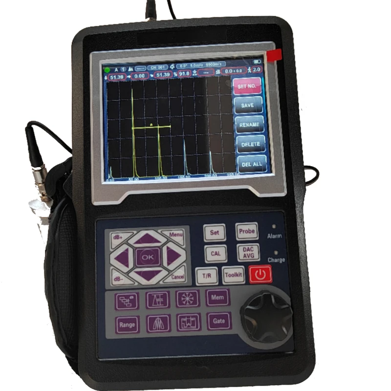 

New product YFD360 Ultrasonic flaw detector 0-10000 mm Straight Beam Transducer / Angle Beam Transducer