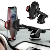 360 degree rotatable gps navigation car phone holder universal retractable flexible windshield dashboard cellphone stand