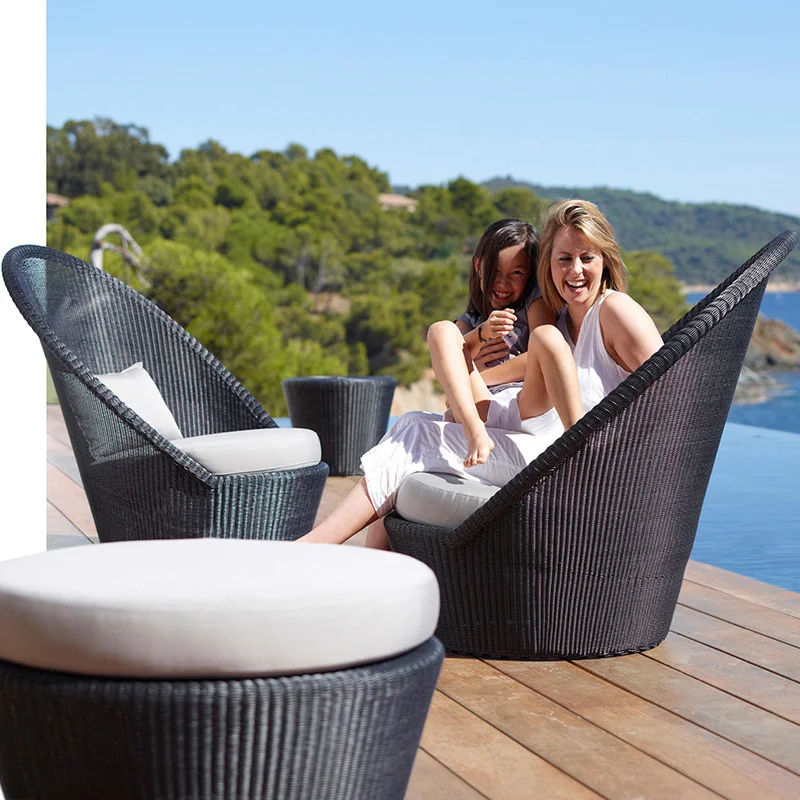 

Уличная мебель, диван из ротанга, сочетание виллы, садового двора, стул из искусственного ротанга для отеля, террасы