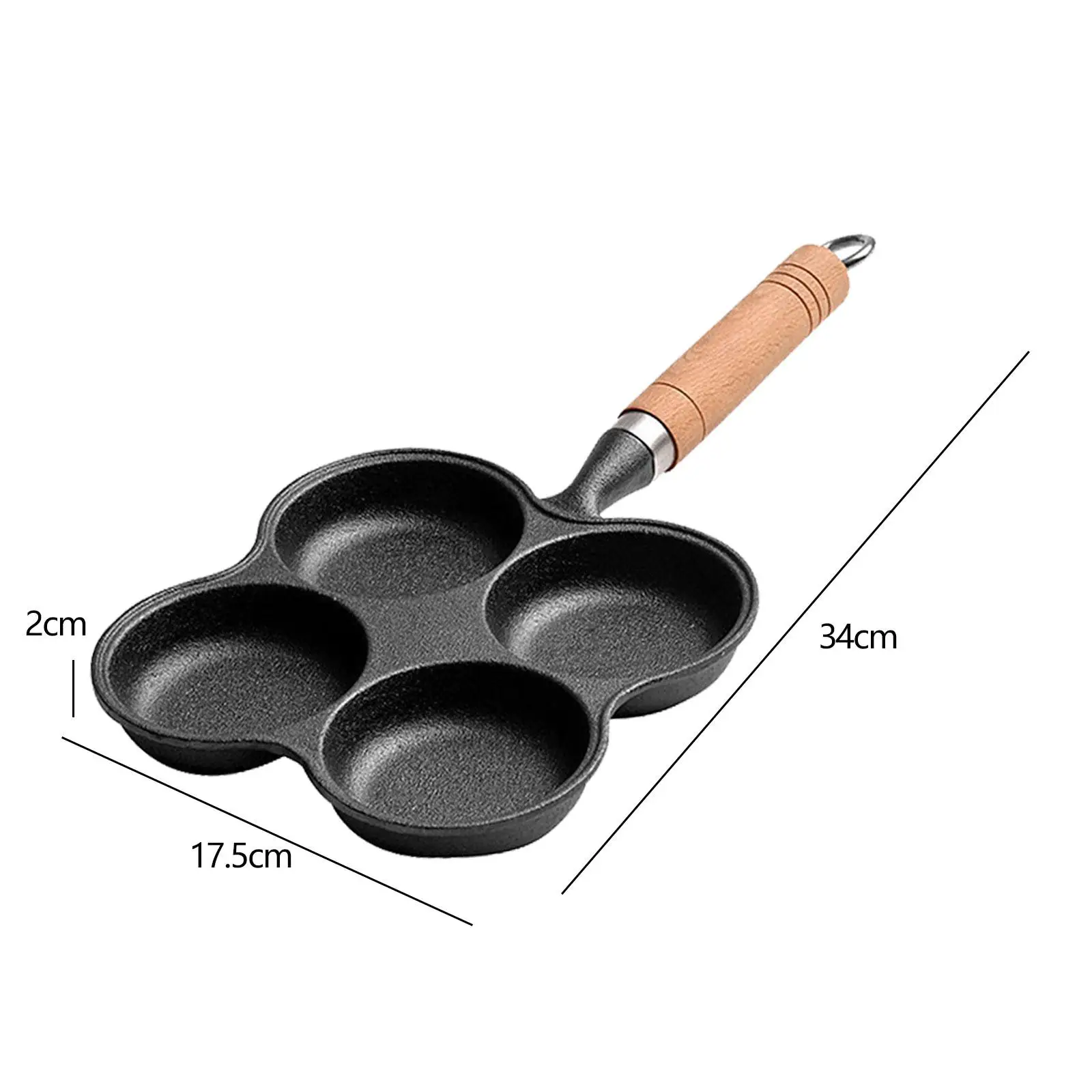 niepalona do naleśników lekka łatwa w czyszczeniu równomiernie ogrzewająca patelnia jajek