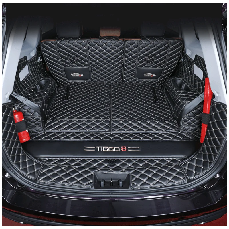 

Кожаные прочные коврики для багажника, коврики для багажника, задняя пленка, аксессуары для украшения интерьера, чехол для Chery Tiggo 8 Pro Max