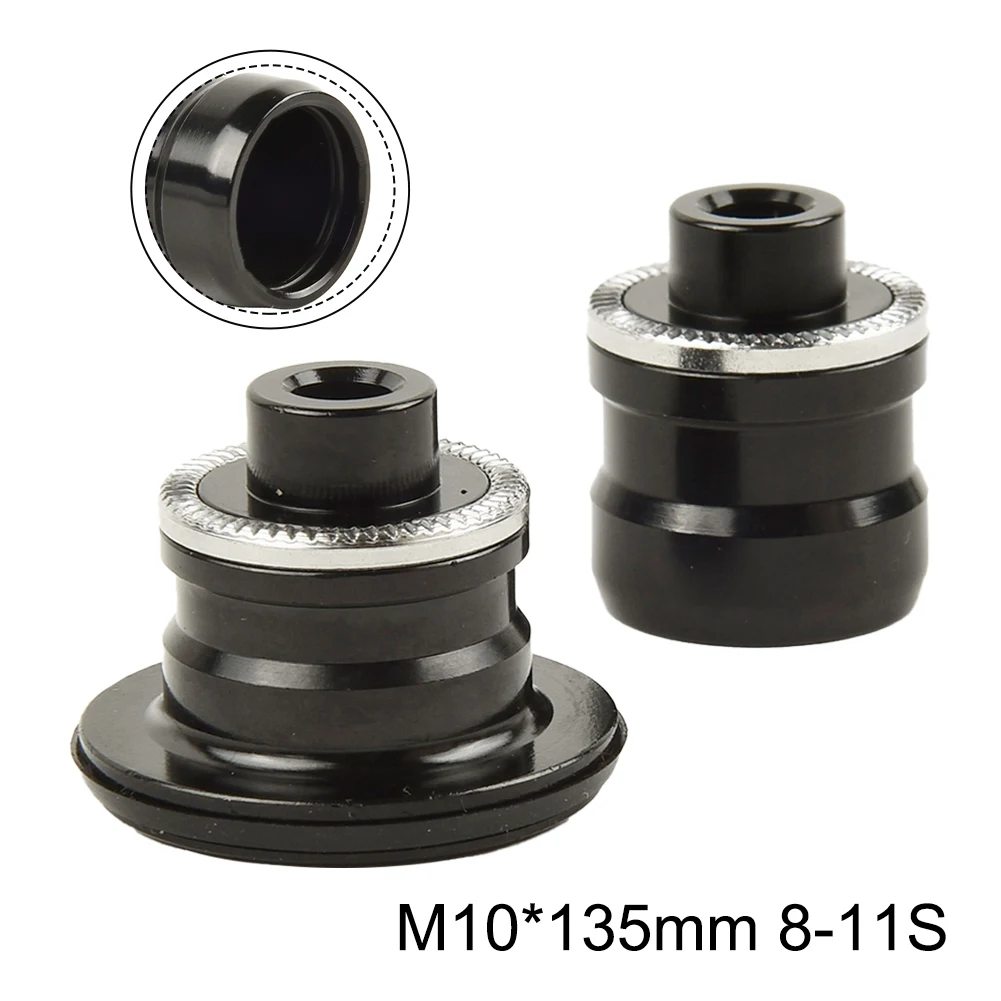 

1 Pair MTB Bicycle Hub QR Quick Release Thru Axle Adapter Converter End Aluminum Alloy Mountain Cycling Bicycle Accessories