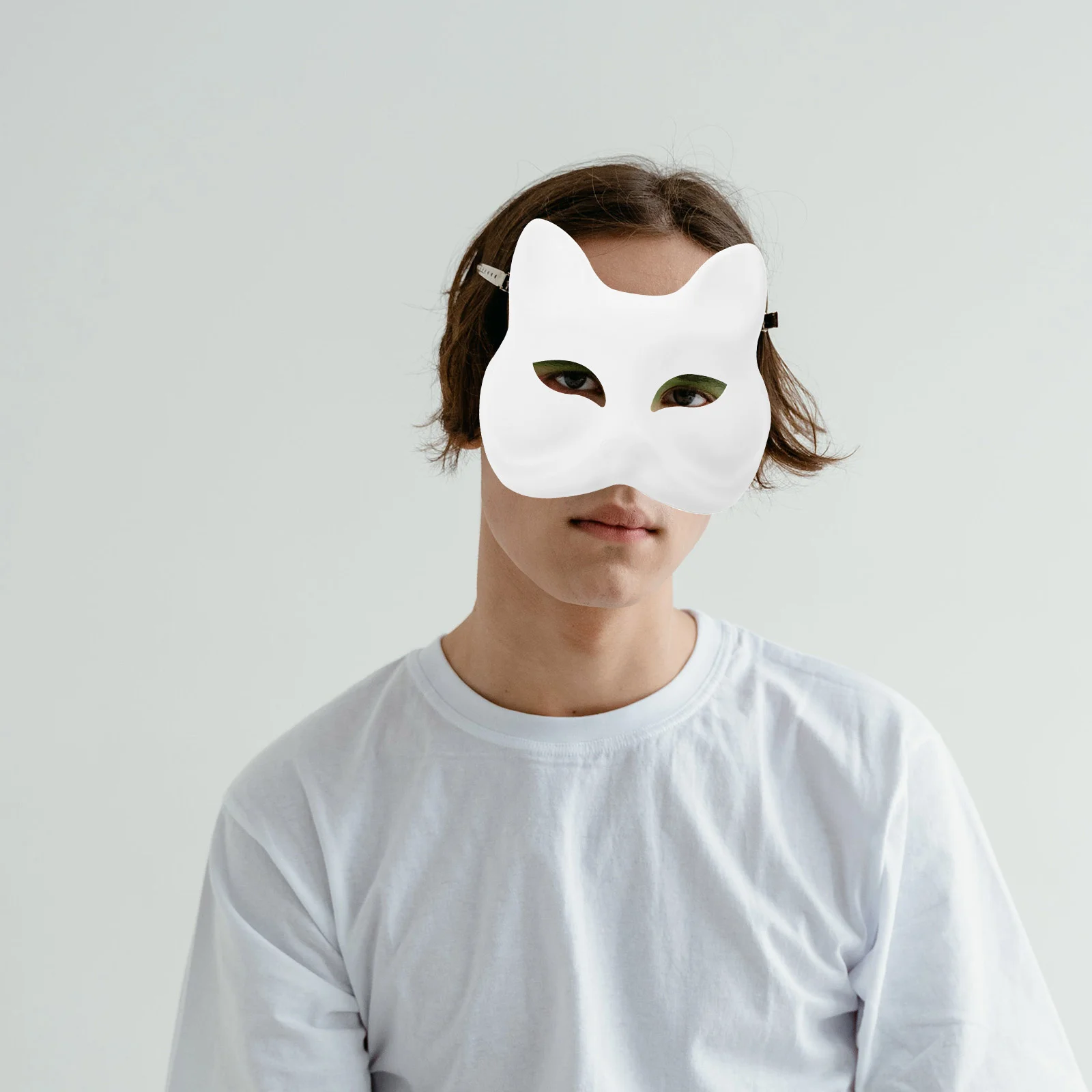 12 шт. ручная роспись маски из целлюлозы маскарад сделай сам для вечеринки лиса