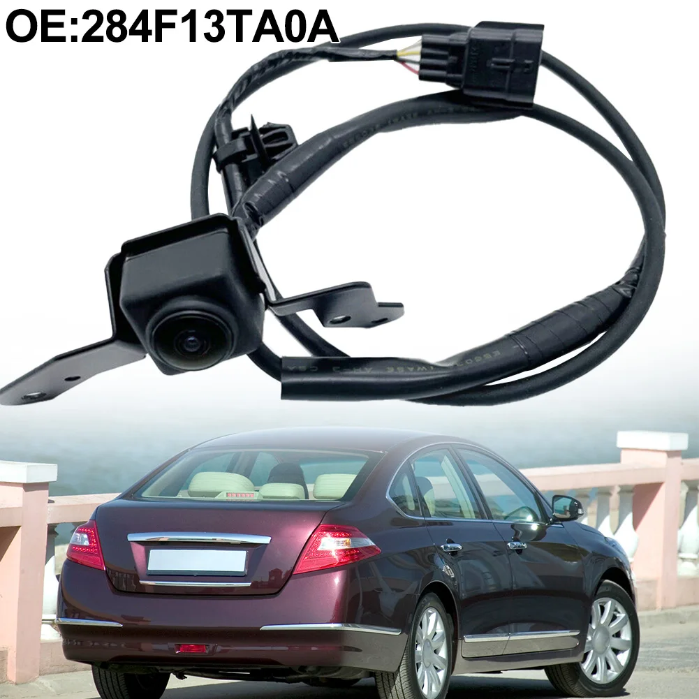 

Black Car Front View Camera For Nissan For Teana For Altima 284F1-3TA0A 284F13TA0A Universal Car Electronics Vehicle Camera