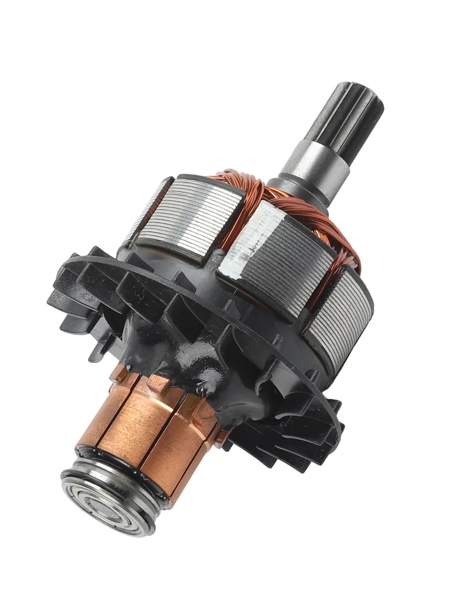 Фото Якорь двигателя N110033 металлический для ротора 18V DCF885 DCF885L2 DCF885M2 DCF885C2 для ударного гайковерта, запчасть для электроинструмента №1