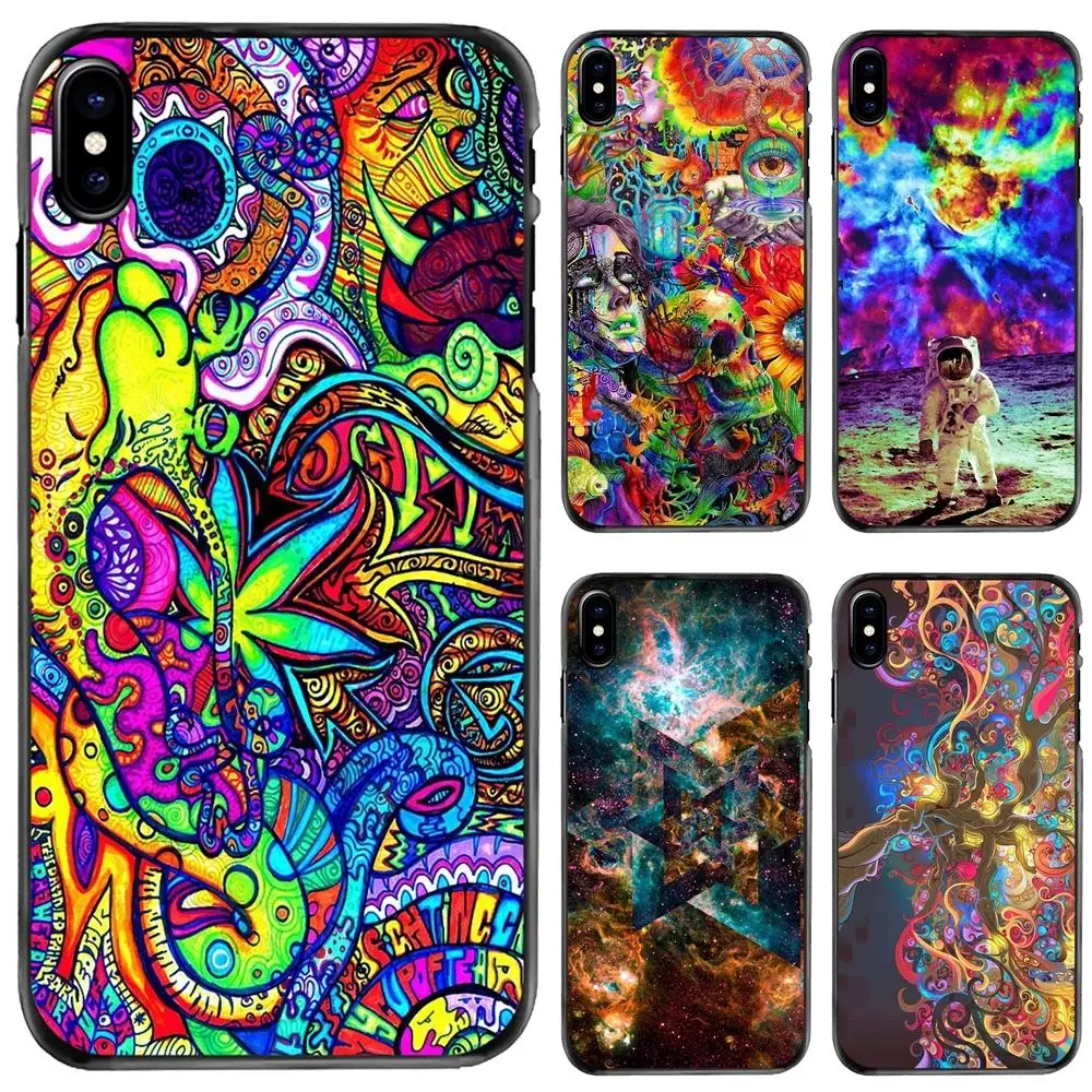 

Pastel Abstract Psychedelic Trippy For Apple iPhone 11 12 13 14 Pro MAX Mini 5 5S SE 6 6S 7 8 Plus 10 X XR XS Hard Phone Case