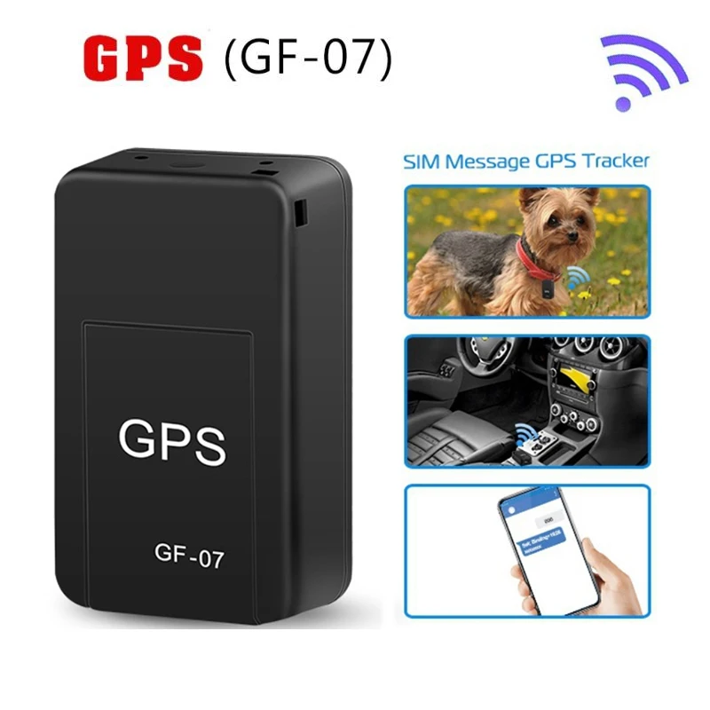 

GF07 Magnetic Mini Car Tracker GPS Real Time Tracking Locator Device Magnetic GPS Tracker Real-time Vehicle Locator Dropshipping