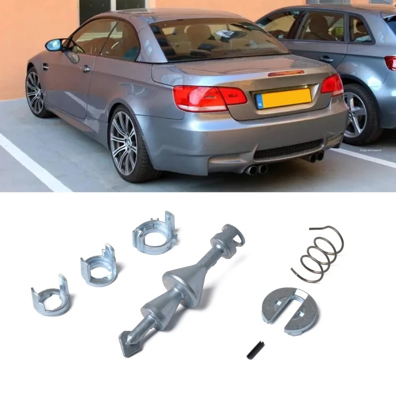 

7pcs/Set Metal Door Lock Cylinder Barrel Repair Kit for E90 E91 E92 E93