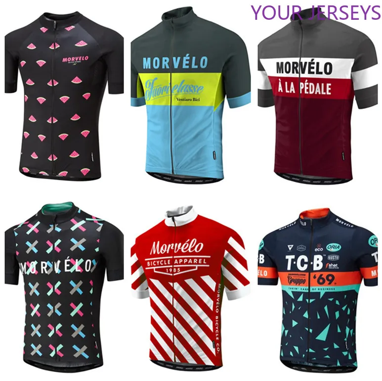 

NEW 2022 Summer Morvelo Cycling Jersey Men's Shirt Short Sleeve MTB MX Cycling Shirt Bike Bicycle Clothes Clothing Ropa Ciclismo