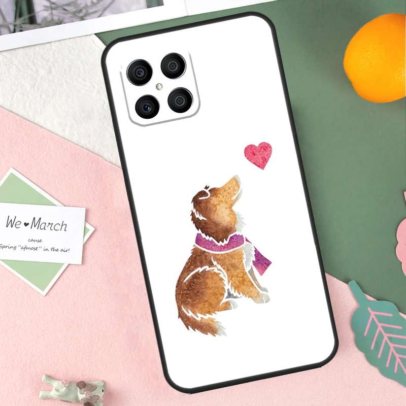 Чехол Shetland Sheepdog Dog для Honor X9b X8b X9a X8a X8 X9 X9c 50 70 90 Lite 200 Pro Magic 7 5 6 Cover