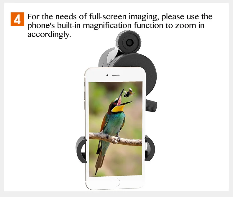 Универсальный кронштейн для адаптера сотового телефона крепление с зажимом
