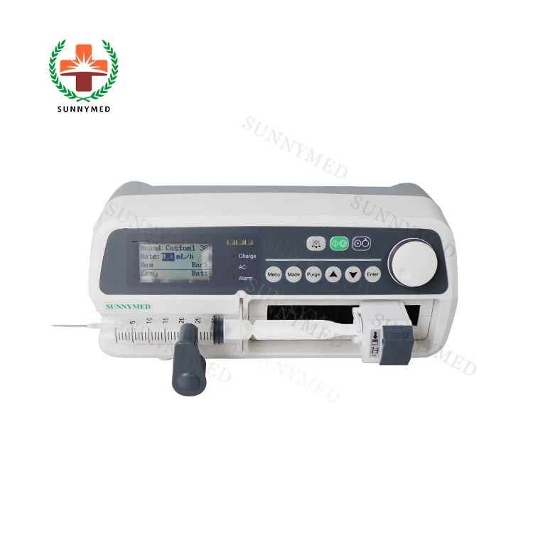 

SY-G079-2 In stock! Single Channel Electric Medical Syringe Pump Cheap Electric Medical Syringe Pump Injection Pump