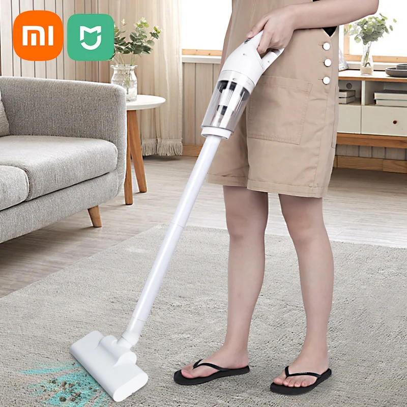 Xiaomi Mijia беспроводной портативный вакуумный большой всасыватель портативный Mini High Power 120W домашний автомобиль пылесос с кистью Пола 13000Pa