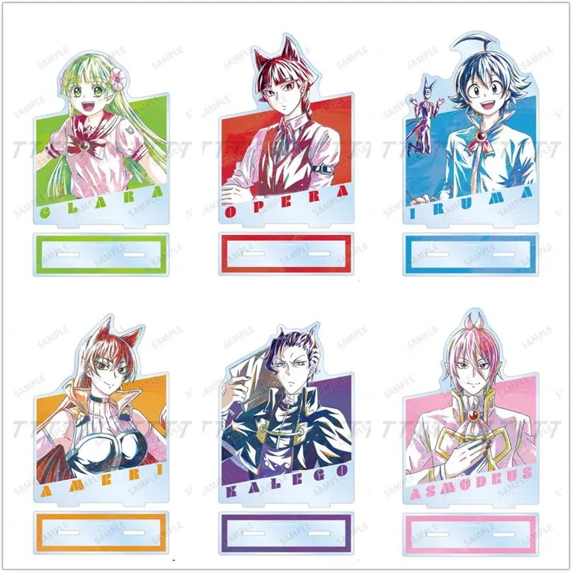 Игра Valac Clara акриловая подставка кукла аниме Asmodeus Iruma фигурка модель тарелка