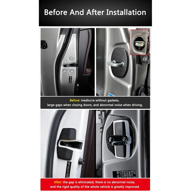 4 комплекта стабилизатор двери автомобиля защитные защелки стопорные крышки для