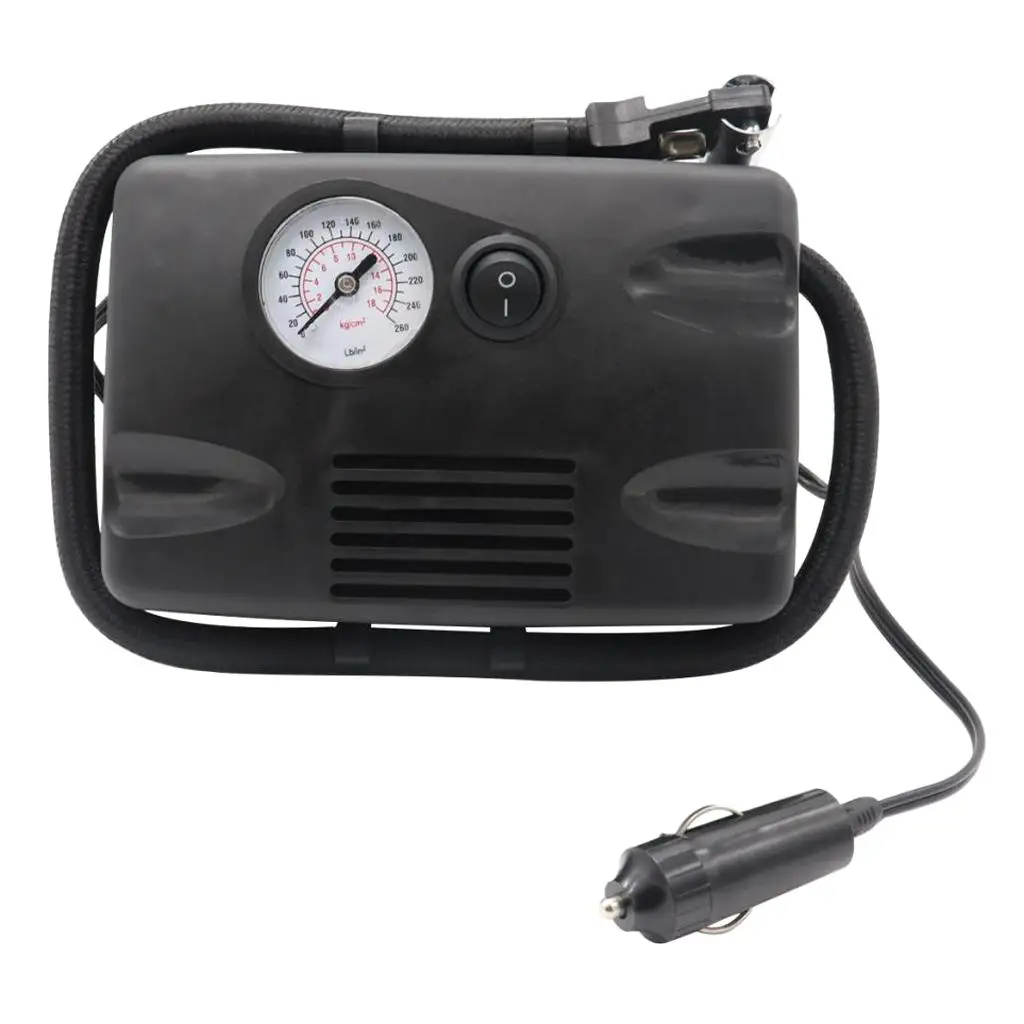 

Robust ABS Air Compressor Pump 12V DC Tire Inflator for 19 Cylinder SUV