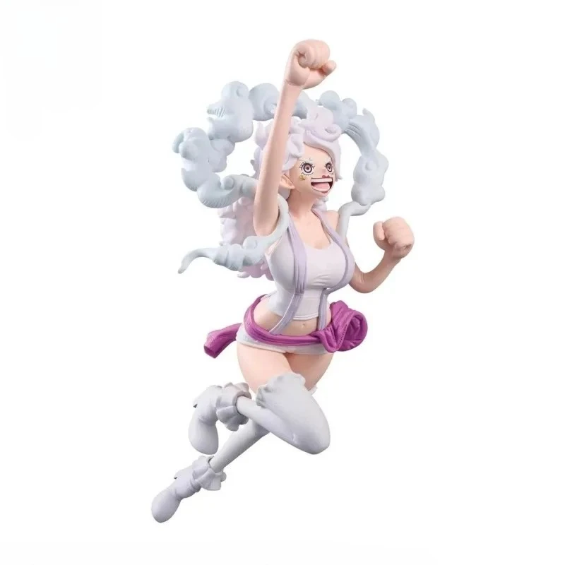 Фото В наличии Оригинальная фигурка Bandai Banpresto One Piece King of Artist Jewelry Bonney Monkey D Luffy, модель игрушки, подарок, коллекционные фигурки, игрушки MVC №2