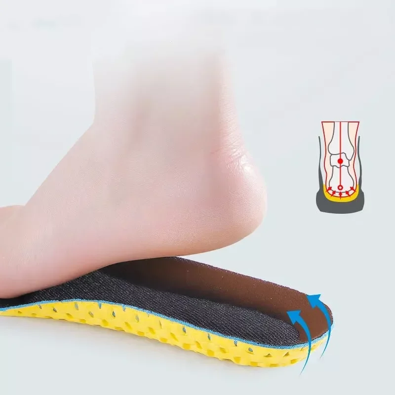 

Foam Insoles For Shoes Sole Mesh Deodorant Breathable Cushion Running Insoles For Feet Man Women Orthopedic Insoles