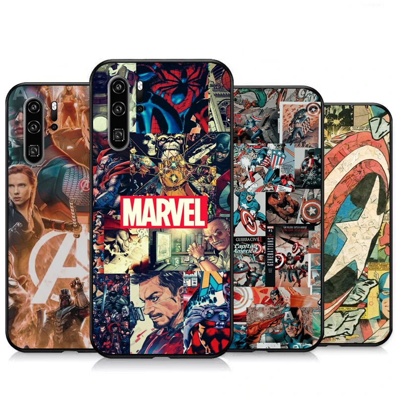 

Marvel Iron Man Phone Cases For Huawei Honor P Smart Z P Smart 2019 Huawei Honor P Smart 2020 Soft TPU Funda Carcasa