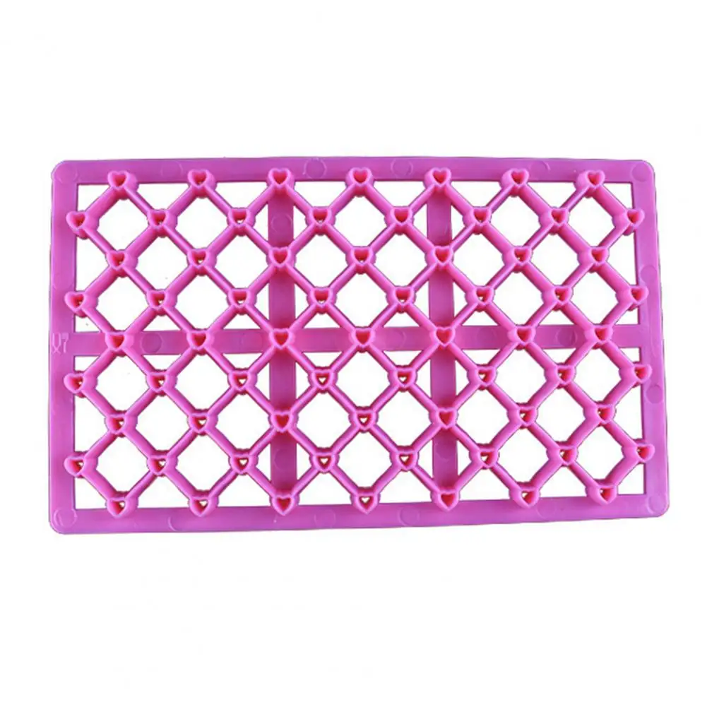 

Practical Biscuit Cutter Mould Easy Cleaning Wear-resistant Heat Resistant BPA Free Embossing Mold Pastry Mold Fondant Mold