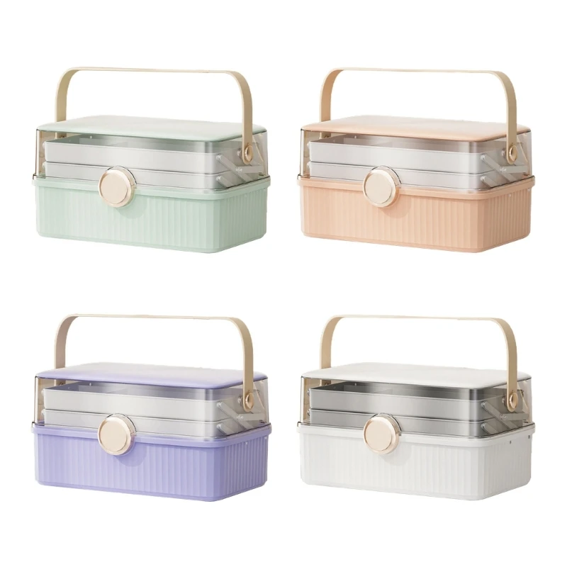 

Jewelry Storage Box with Buckle Leak Proof Organization Boxes Supplies X3UC