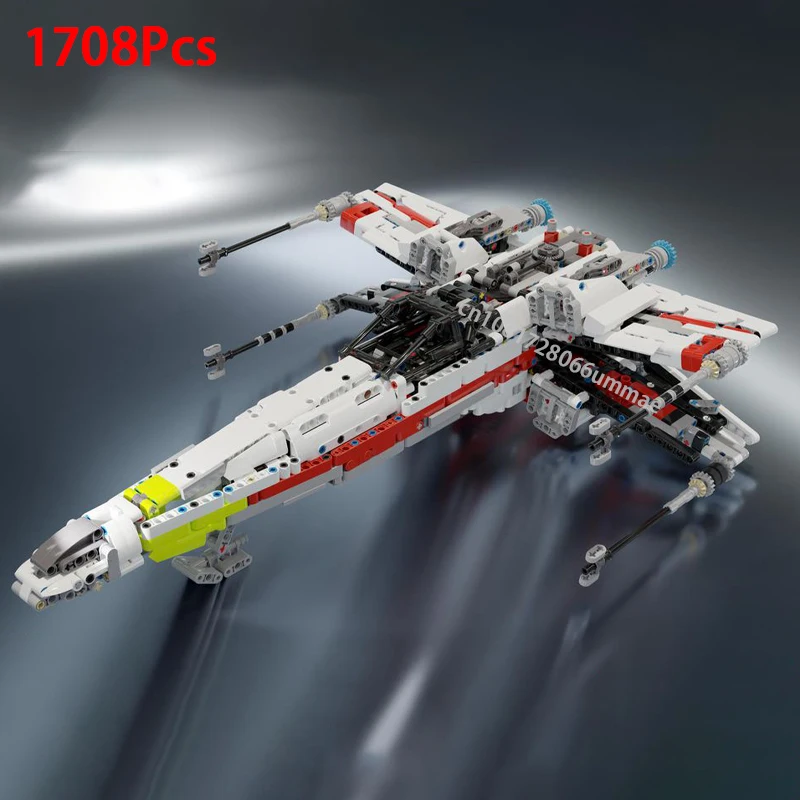 Строительный блок серии X Wing Fighter 42145-B Электрический строительный самолёт сделай