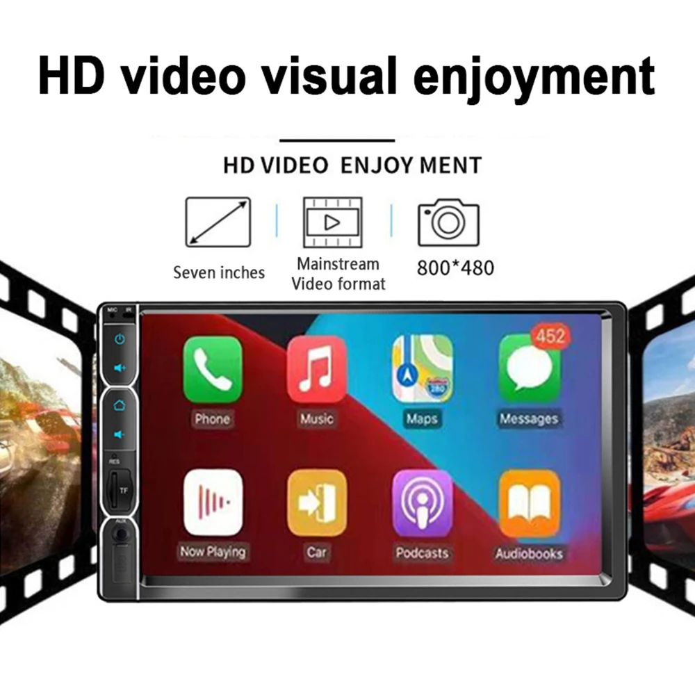 Автомагнитола с 7-дюймовым экраном автомобильная стереосистема Gps-навигация