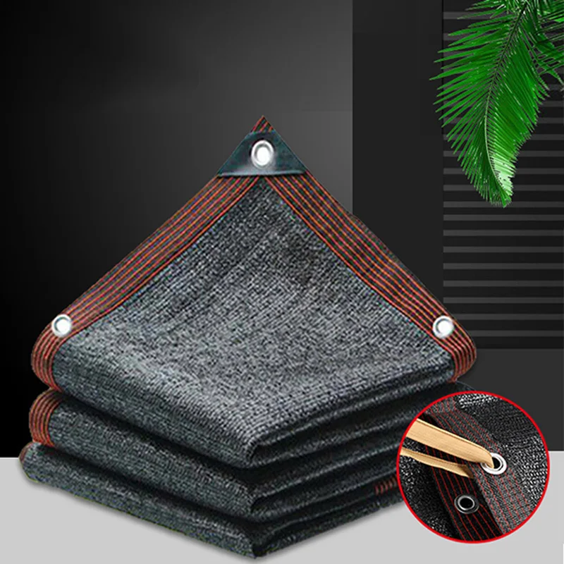 

Anti-UV Black Sunshade Net Plant Cover Mesh Garden Sun Shade Net Outdoor Swimming Pool Home Garden Netting Shading Cover Mesh