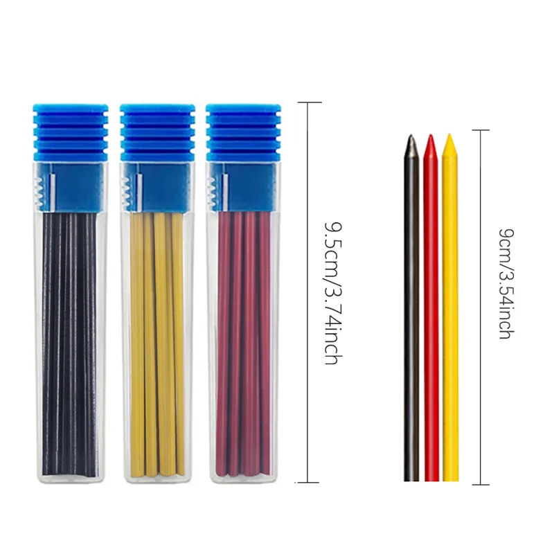 Черный желтый красный 2 8 мм деревообрабатывающий автоматический карандаш