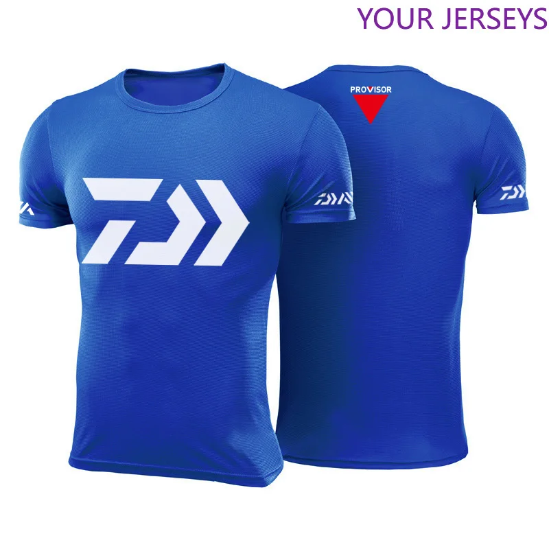 

2022 DAWA Short Sleeve Fishing Jerseys Quick Dry Fishing Clothing Cycling Jersey Large Size Anti-UV Outdoor Summer Fishing Shirt