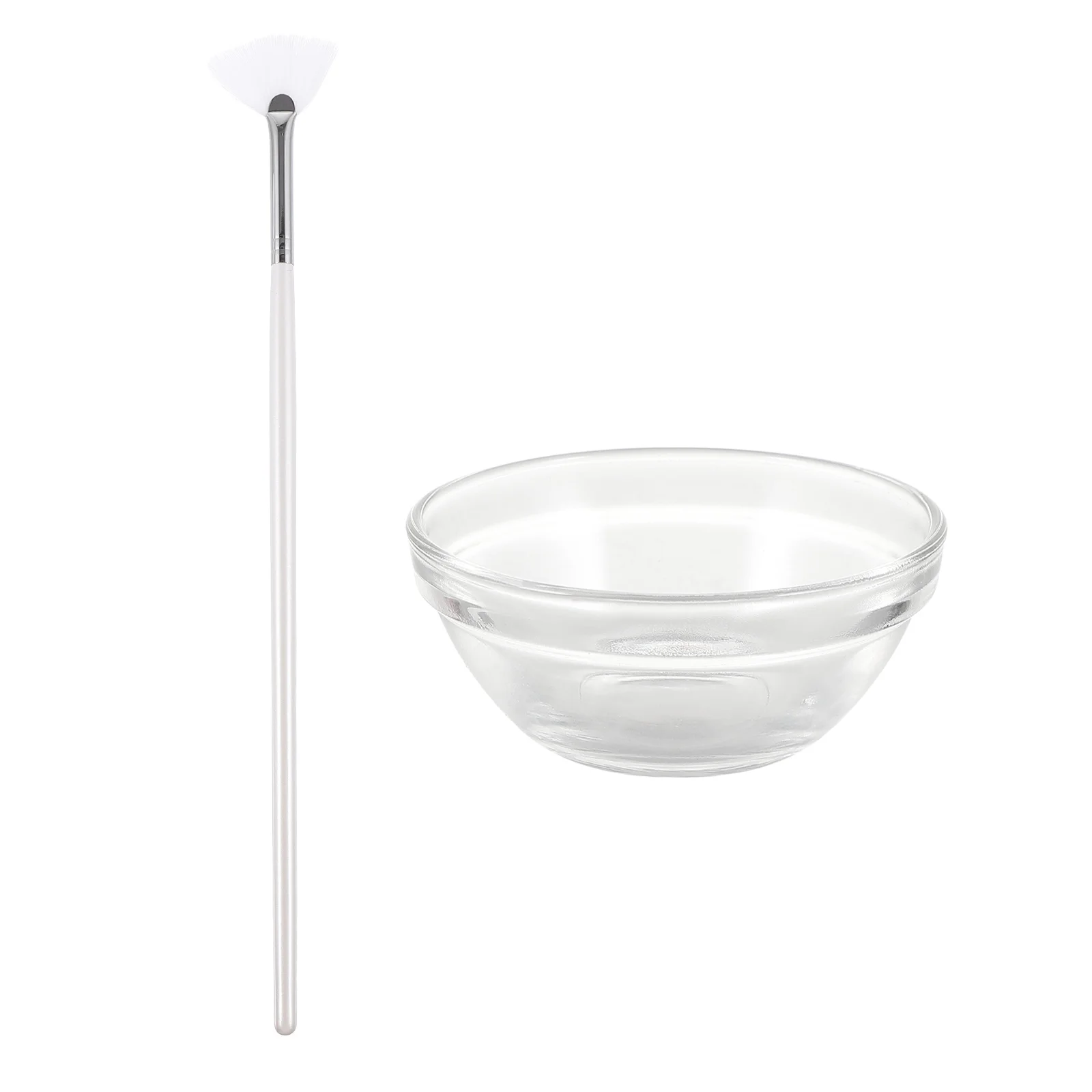 

Facial Mask Brush Beauty Salon Brush DIY Facial Mud Applicator Brush with Bowl