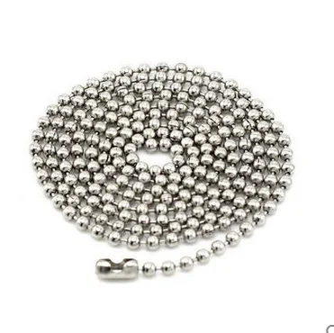 

2.4mm rhodium 70cm Chains Ball Bead Chain Ball Chains Necklaces Keychains,wholesale chains for jewelry supplies