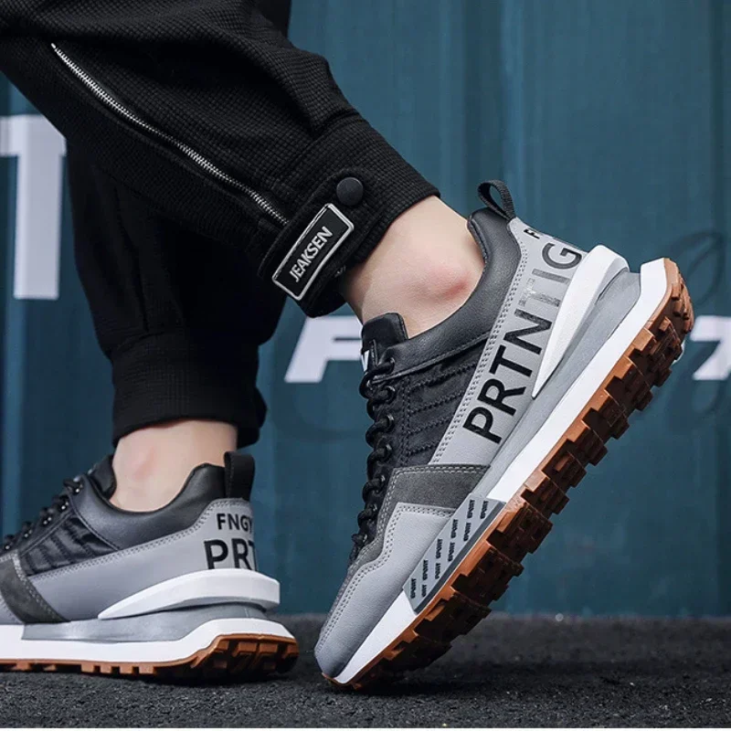 Модная мужская повседневная обувь мужские кроссовки в стиле ретро модные