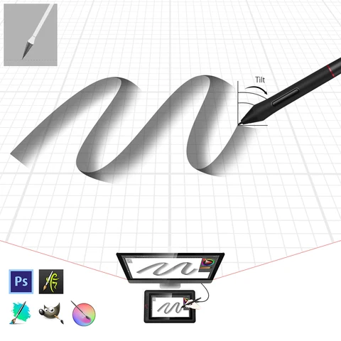 XP-Pen PA2 ручка для графического планшета