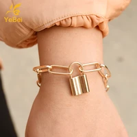 gold bracelets woman fashion 2022 summer bracelets lock love forever couple bracelets personalized free shipping items