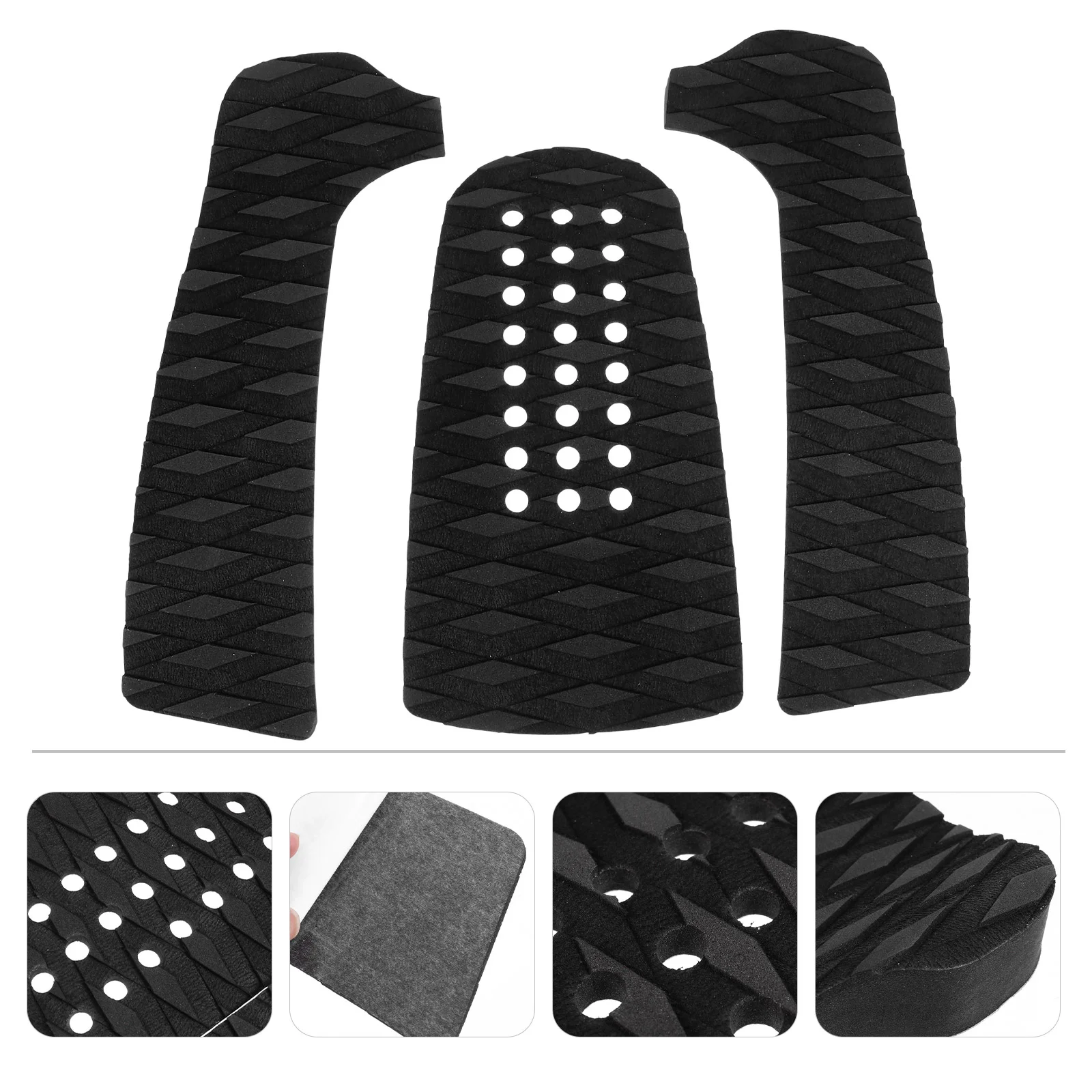 

3Pcs Surfboard Traction Pads Adhesive Non Pads Surfboard Accessories