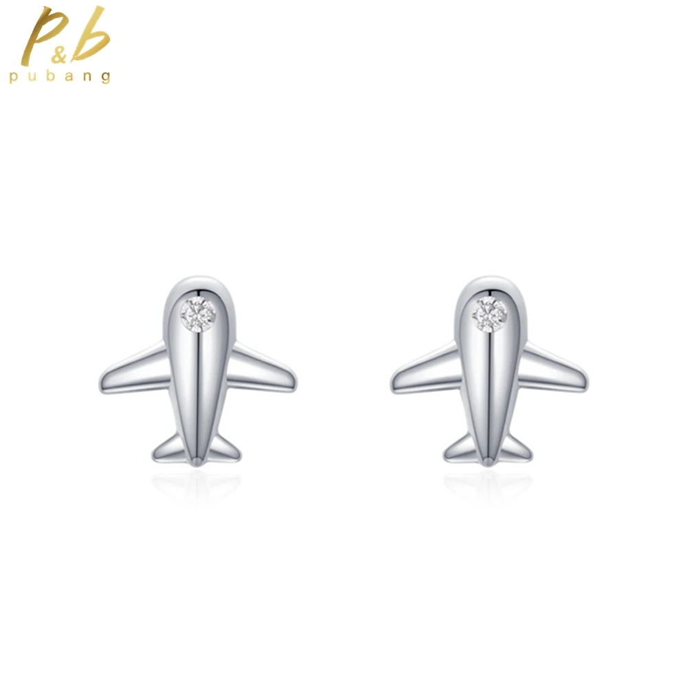 

Серьги-гвоздики женские из серебра 925 пробы с высокоуглеродистыми бриллиантами