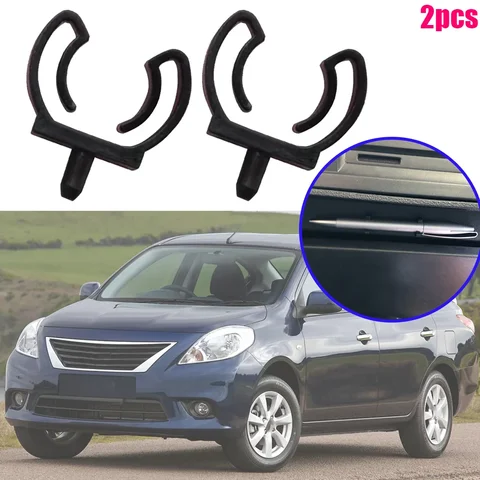 2x автомобиль для Nissan Almera N15 N16 N17 N18 1995 1996 1997 1998-2024 автомобильный бардачок, органайзер, замок, зажимы для лотка для карандашей, фиксированная пряжка