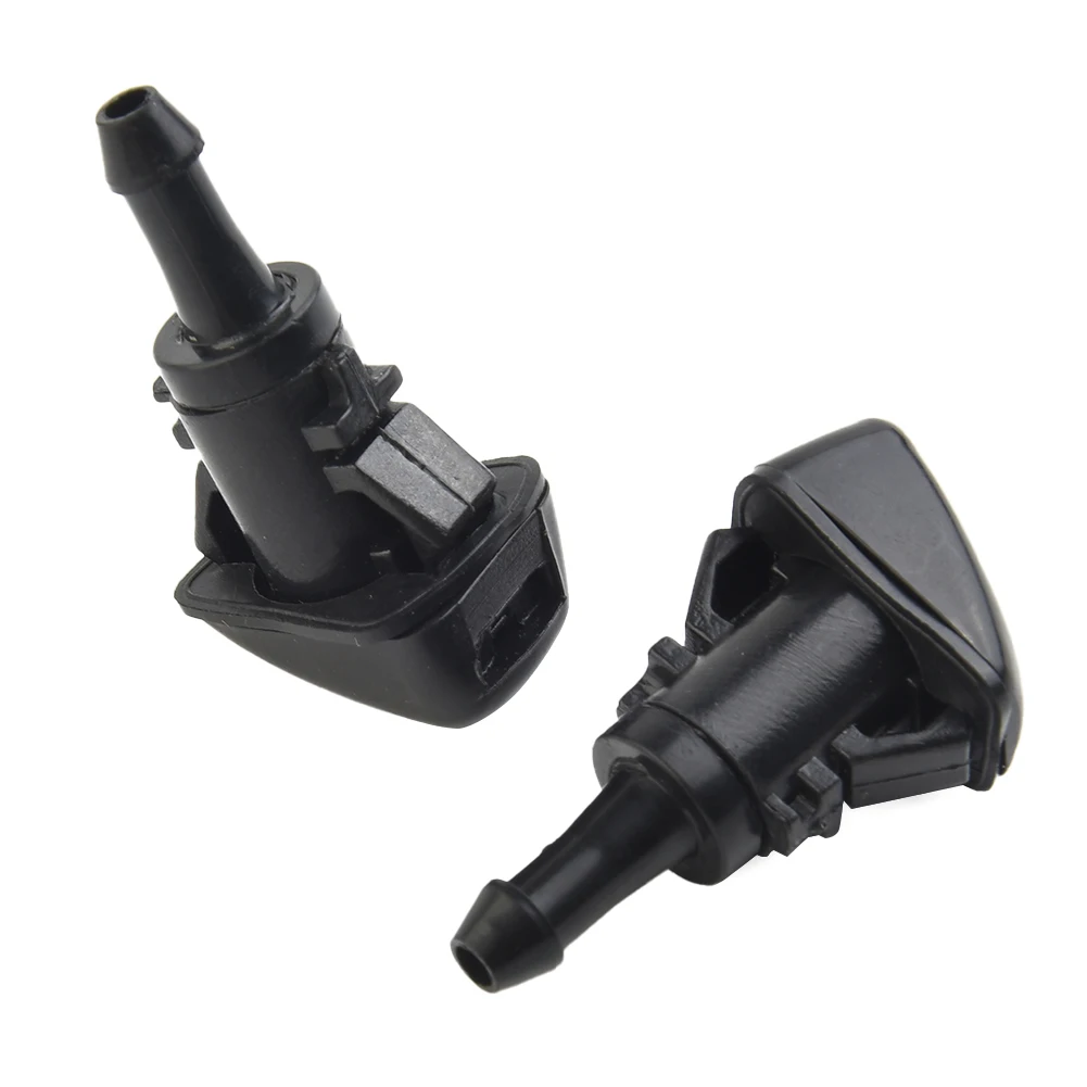 

1 Pair Windscreen Washer Spray 47185 Black For Mitsubishi Eclipse 2006-2012 Nozzle Plastic Wiper New High Quality