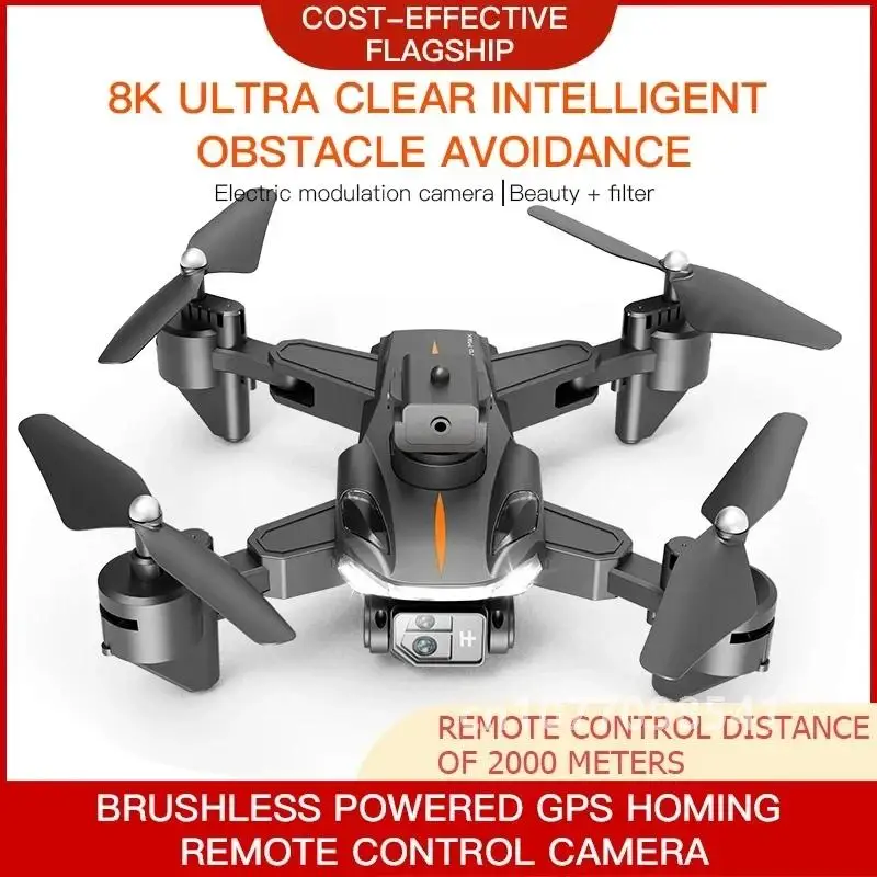 P11 Pro Max Drone 8K 5G GPS WIFI FPV Профессиональная HD аэрофотосъемка Двойная камера