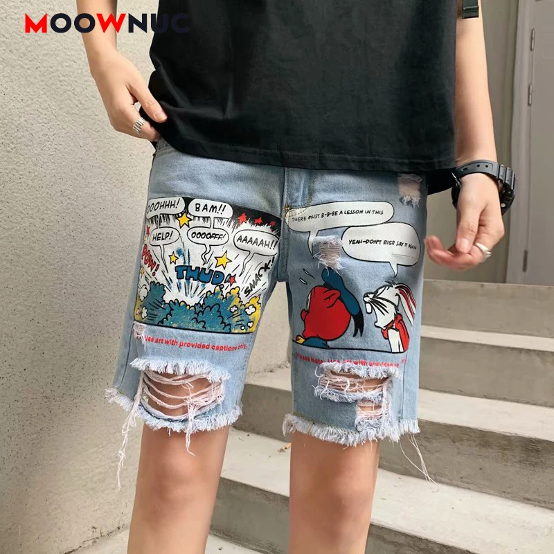 Summer Mens Beach Pants Casual Shorts Male Cotton Hombre MOOWNUC 2022 Street Clothes Fashion Trouser Loose Plus Size 5XL 6XL