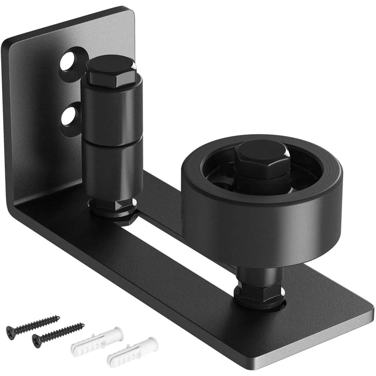 

Barn Door Bottom Floor Guide Carbon Steel Ball Bearings Sliding Door Hardware Silent Flush Mount Stay Roller for All Size Door