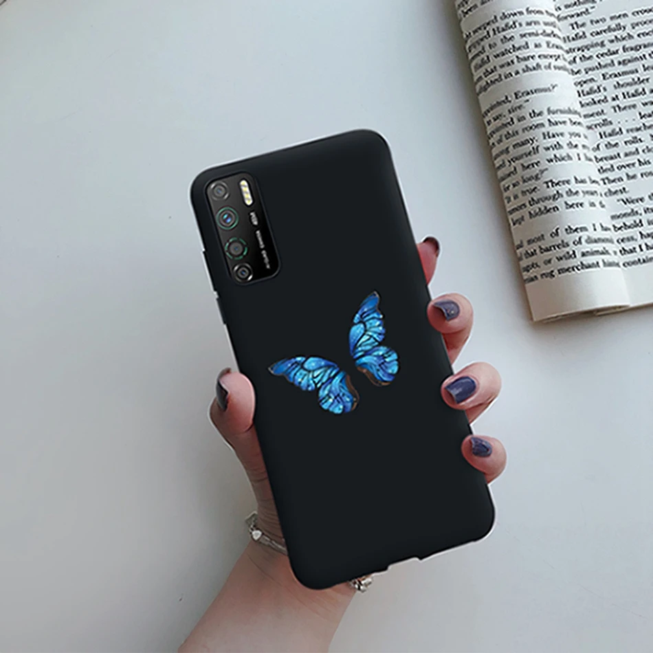 Для Infinix Note 7 Lite X656 мягкий силиконовый мультяшный милый чехол с цветочным рисунком