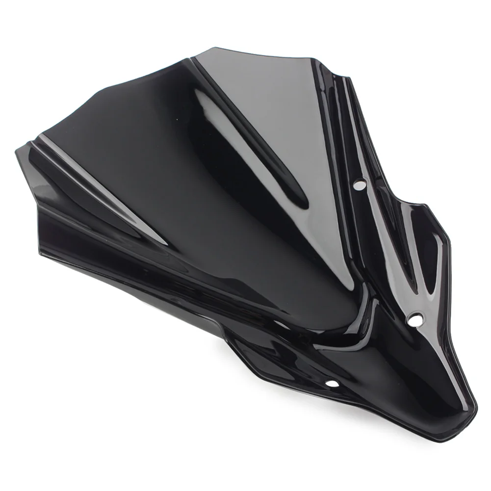 Черный лобовое стекло мотоцикла дефлектор ветрового стекла для Yamaha MT-07 MT07 2021 2022